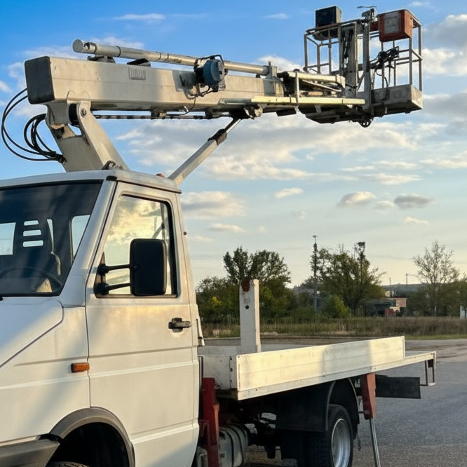 Cestello compatto 18 metri - Ideale per spazi ristretti